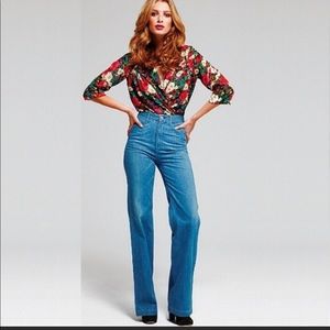 Earnest Sewn 'Whiley' High Rise Wide Leg Jeans